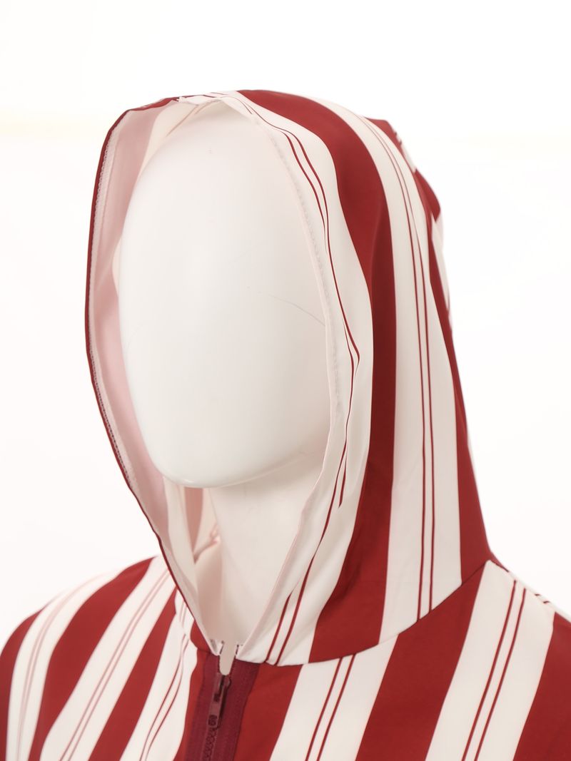 Islamitische herenjas met capuchon, lange mouwen, pullover, bedrukt, losse kaftan, Arabische thobe voor feesten en festivals_voghion.com