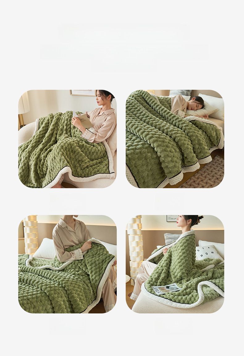 Aksamitny kocyk na drzemkę Golden Turtle Koc flanelowy Koc flanelowy Mleczne aksamitne prześcieradło Pogrubiony ciepły aksamitny koc koralowy hurtowo_voghion.com