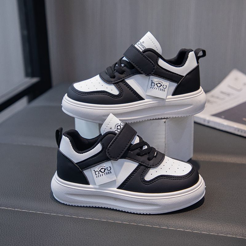 Children's Sports White 2025 Spring And Autumn New Style, Girls' Casual Shoes, Boys' Non Slip Board Shoes_voghion.com
