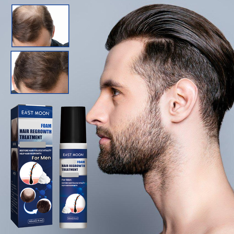 East Moon Herreskum Agent Tykkt brysthår Skæg Hårlinje Ernæringsvæske_voghion.com