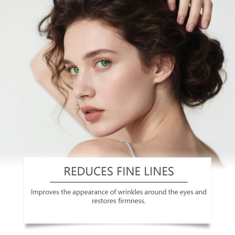VIARELINE Snail Sanfte, nährende und feuchtigkeitsspendende Augenmaske für die Hautpartie, weich und hydratisierend, elastische Maske_voghion.com