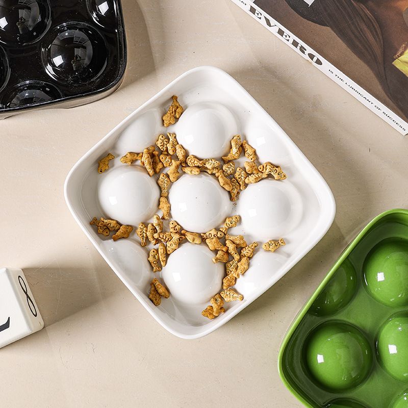 Keramik-Nackenschutz für Haustiere, Anti-Erstickungs-Fressnapf für Katzen und Hunde_voghion.com