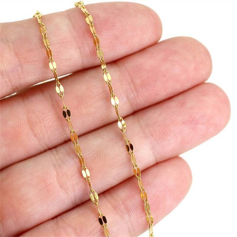 Trendy personality, unique retro fashion, creative women's lace chain, simple gold-plated ankle chain_voghion.com