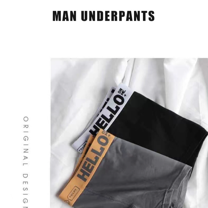 Herrenunterwäsche Herbst und Winter Herren reine Baumwolle Schritt beliebte bequeme große Boxershorts einfache atmungsaktive Boxershorts Bund Batch_voghion.com