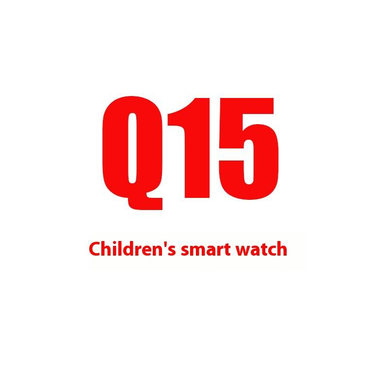 Q15 Kids Smart Watch met SOS-oproep, anti-verlies tracking, camera en led-lampje - Touch- en knopbediening, ondersteuning voor meerdere talen_voghion.com