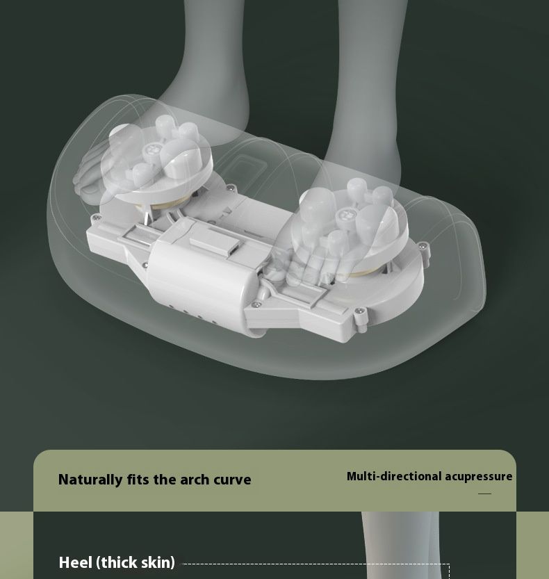 Foot Massager With Heat – Portable Kneading Machine For Relaxation & Pain Relief, Adjustable Timer & Easy Controls_voghion.com