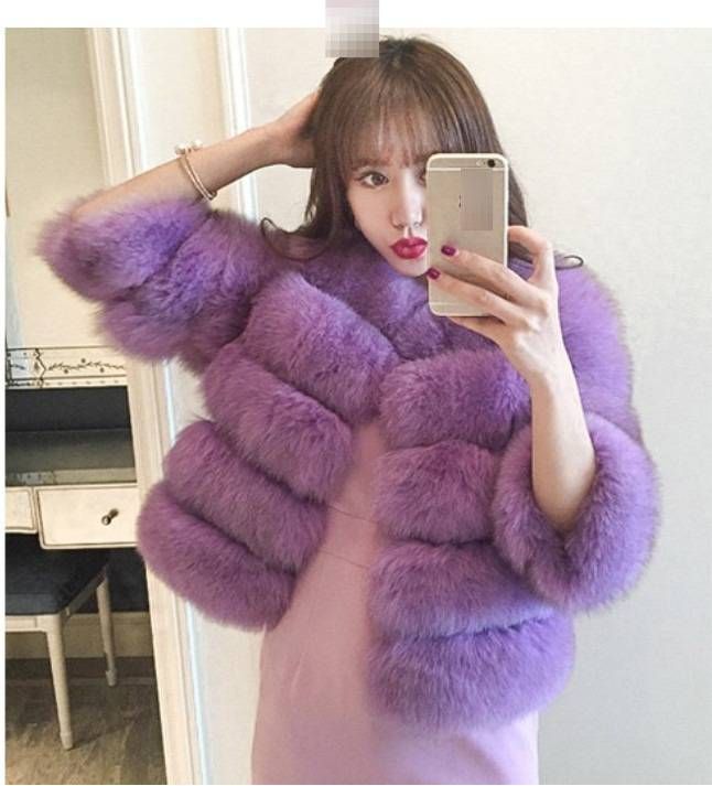 Elegante giacca corta in pelliccia sintetica – Cappotto da donna con finiture in pelle vegana (S-XXL, oltre 20 colori, tessuto testurizzato di lusso)_voghion.com