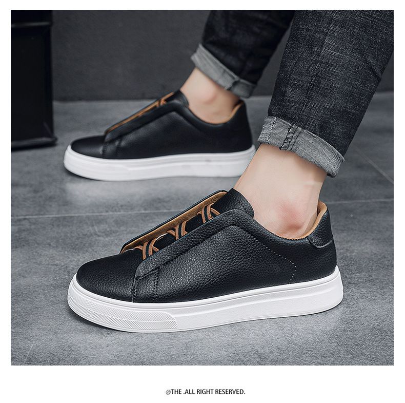 New board shoes men's shoes fashion small white shoes young men's casual shoes_voghion.com