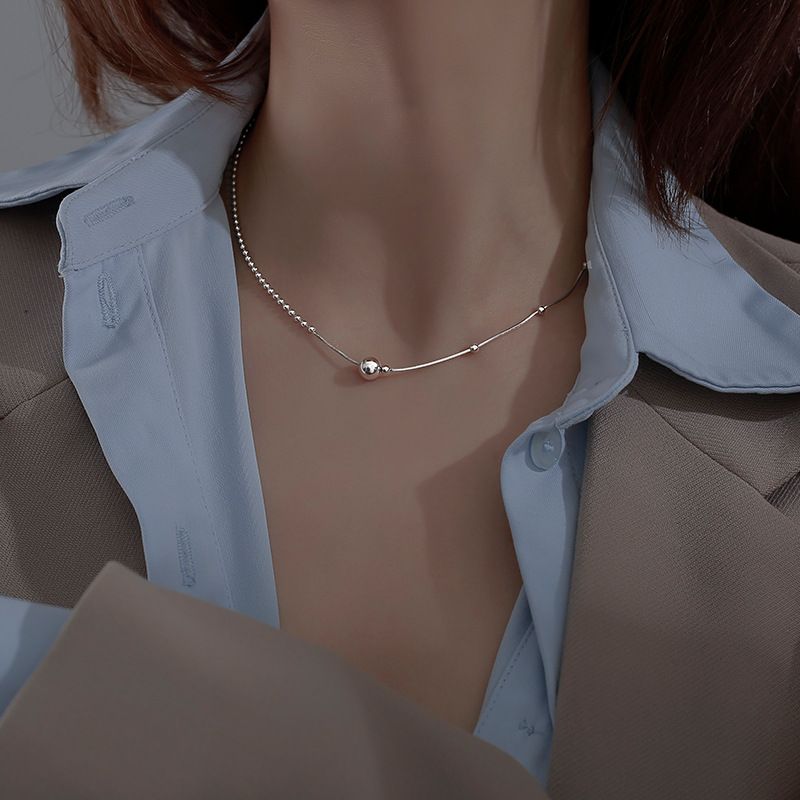 XIYA Beaded Chocker Corrente Colar Para Mulheres Menina Clavícula Gargantilha Moda Nova Jóia Senhoras Presente Festa collier femme_voghion.com