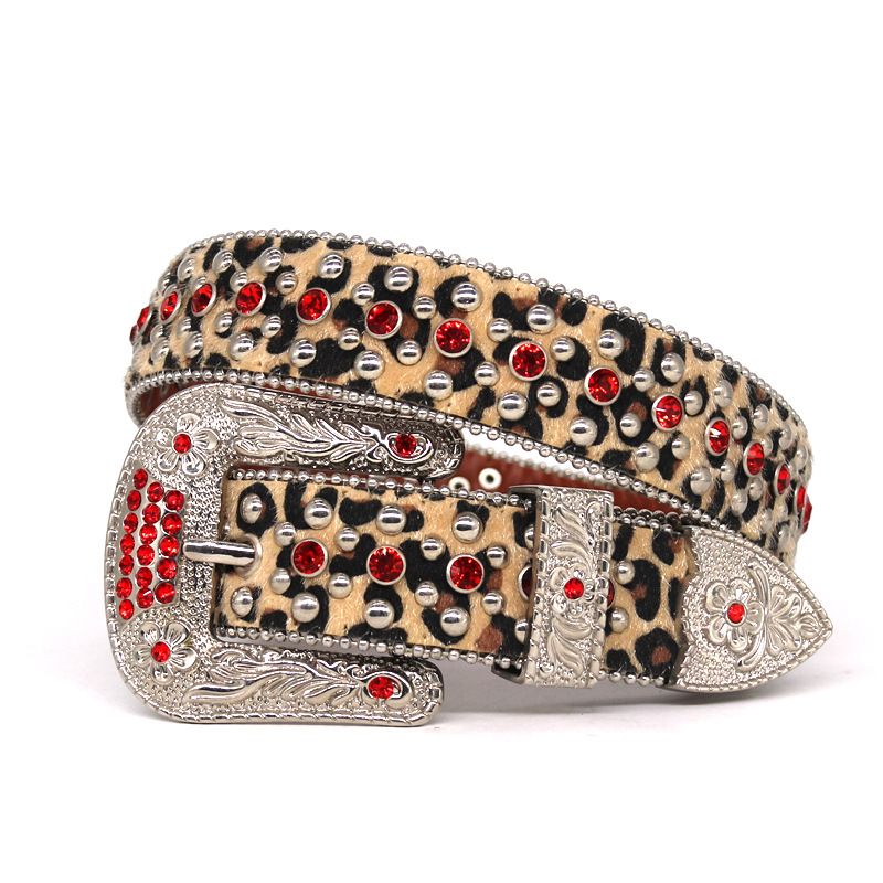 Guangzhou Water Diamond Gürtel für Damen, Frühlingslegierung, Nadelschnalle, Hip Hop, Punk, personalisiertes Muster, modisch, vielseitig_voghion.com