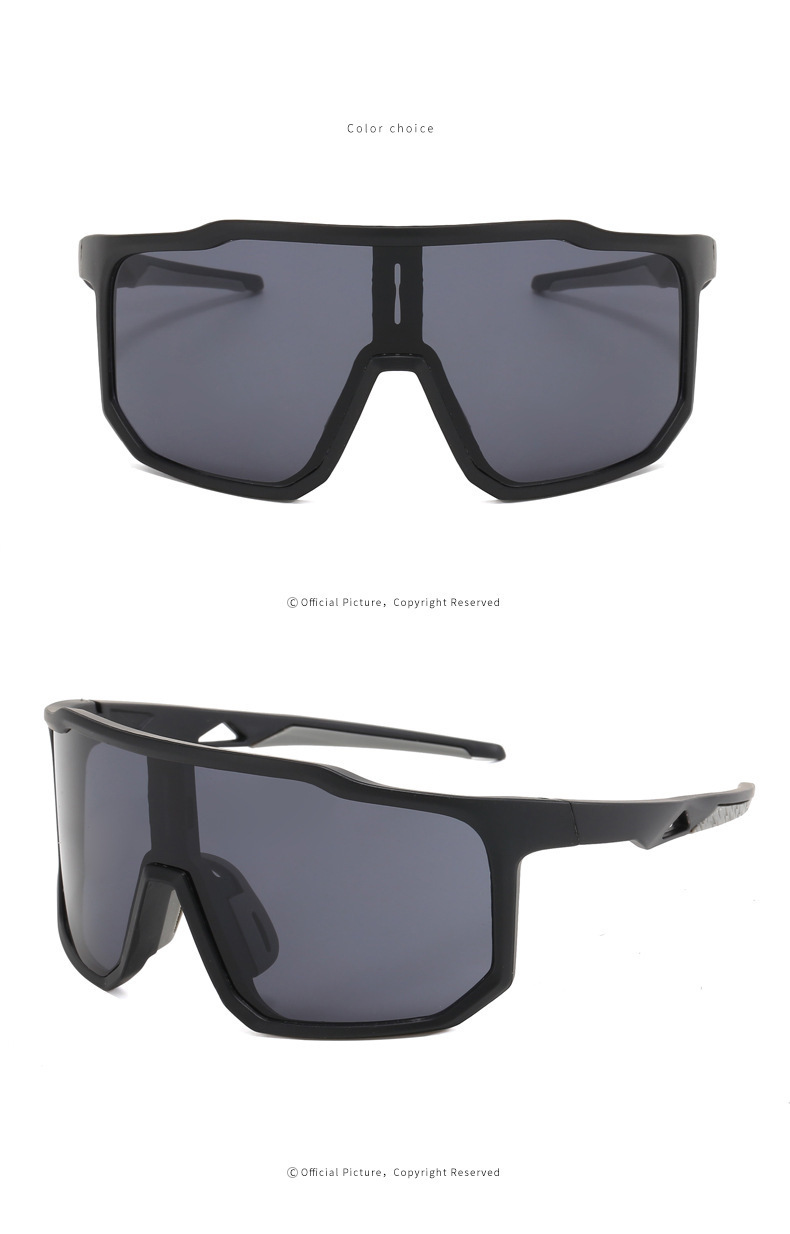 Lunettes coupe-vent unisexes Cycg pour l'extérieur, grand cadre, cycg, ski, alpinisme, route, vélo de montagne, lunettes de sport pour femmes_voghion.com