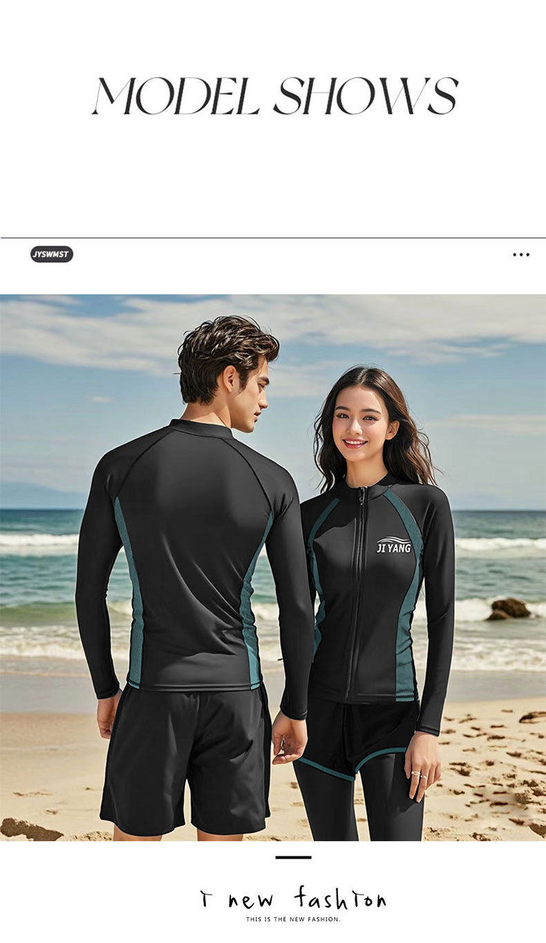 Unisex kleding Ademend Casual badpak Duikpak Surfpak Duikpak Kwallenpak Snel drogend Zonnebrandcrème Lange mouwen Broek Snorkelen_voghion.com