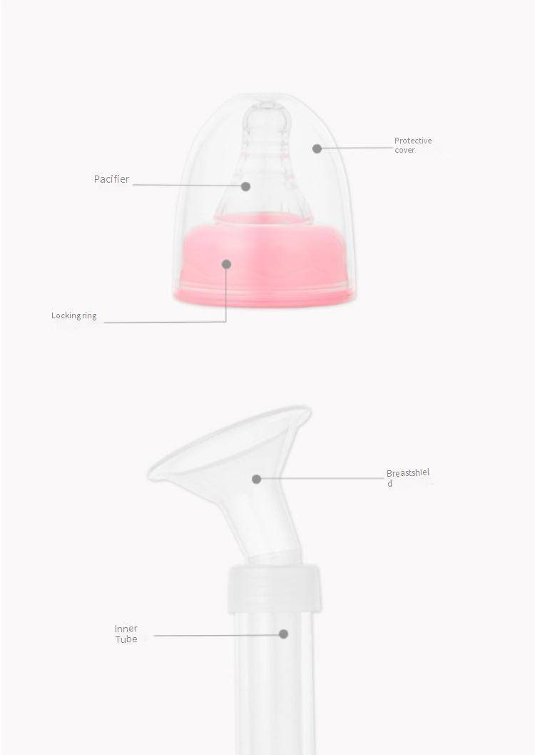 Breast Pumps Multifunctional Syringe Breast Pump Maternity Manual Breast Pump With Pacifier_voghion.com