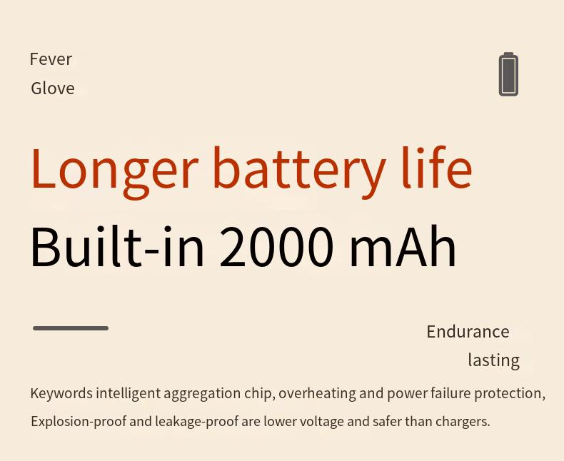 Beheizbare elektrische Handschuhe mit USB-Ladefunktion, ideal zum Radfahren für Damen und Herren, mit intelligenter Graphen-Handwärmer-Technologie für den Winter_voghion.com