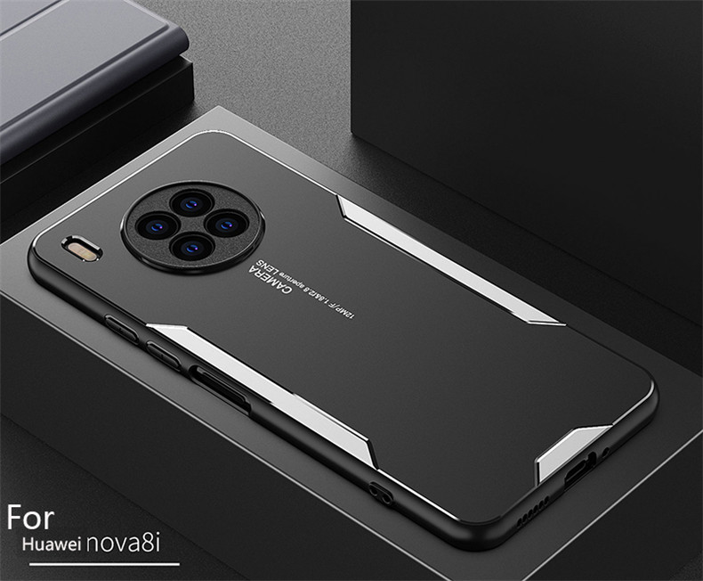 Per Huawei Nova 8i Custodia Custodia protettiva per cover posteriore di alta qualità per Huawei Nova 8i Anti-caduta Anti-impronta Alluminio A_voghion.com