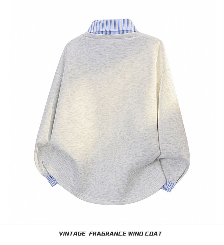 Camicia unisex oversize in flanella a quadri con colletto a strati, pullover casual dalla vestibilità ampia per uomo e donna (M-8XL)_voghion.com