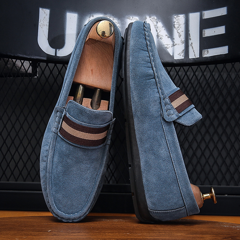 Männer Casual Schong Moud Männer Schong Männer Loafers Mokassins Slip On Männer Flats Männlech Führerschong_voghion.com