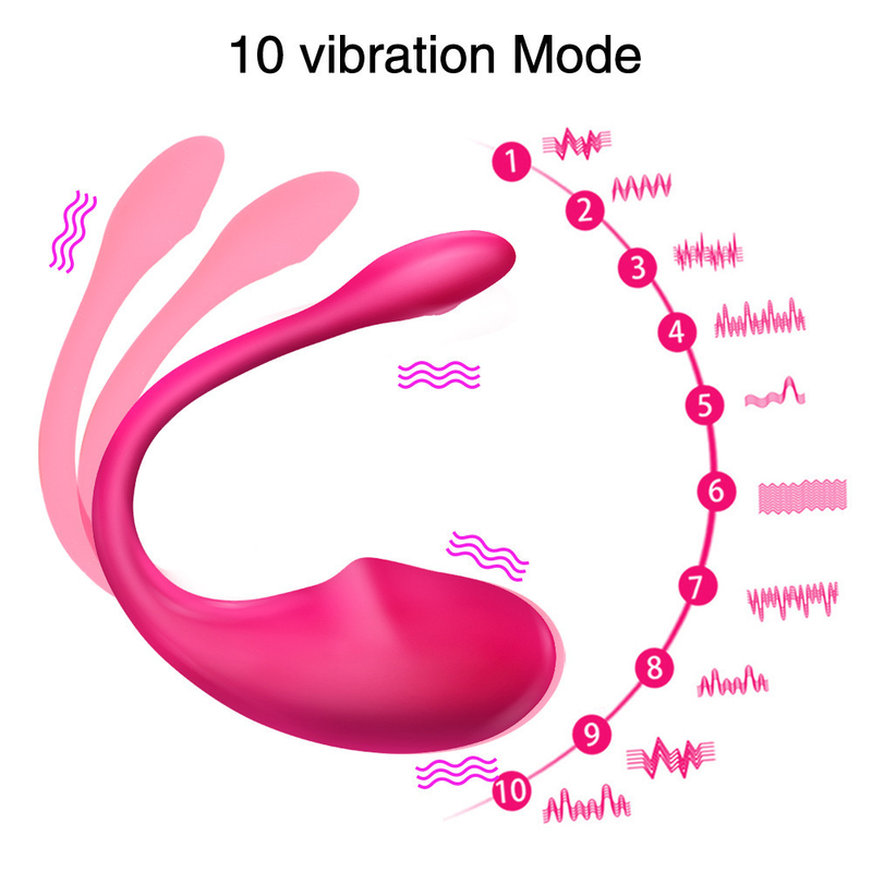 New Mobile App for Women's Jumping Egg Little Dolphin Bluetooth Remote Control G-point Vibrator Fun Sex Products_voghion.com