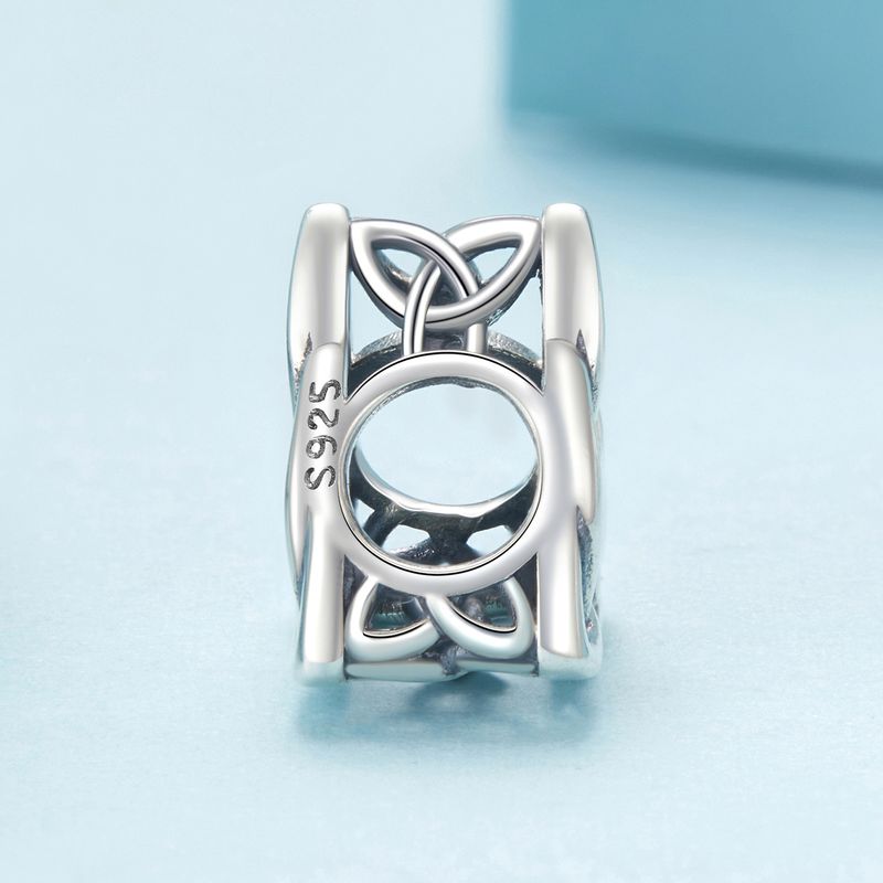 Celtic Knot Charm Sterling Silver Charm_voghion.com
