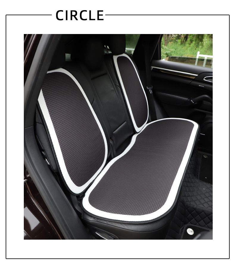 Autostoelkussen licht luxe bloem ademend mesh auto antislip stoel koelmat ins net beroemdheid auto interieur producten vrouwelijk_voghion.com