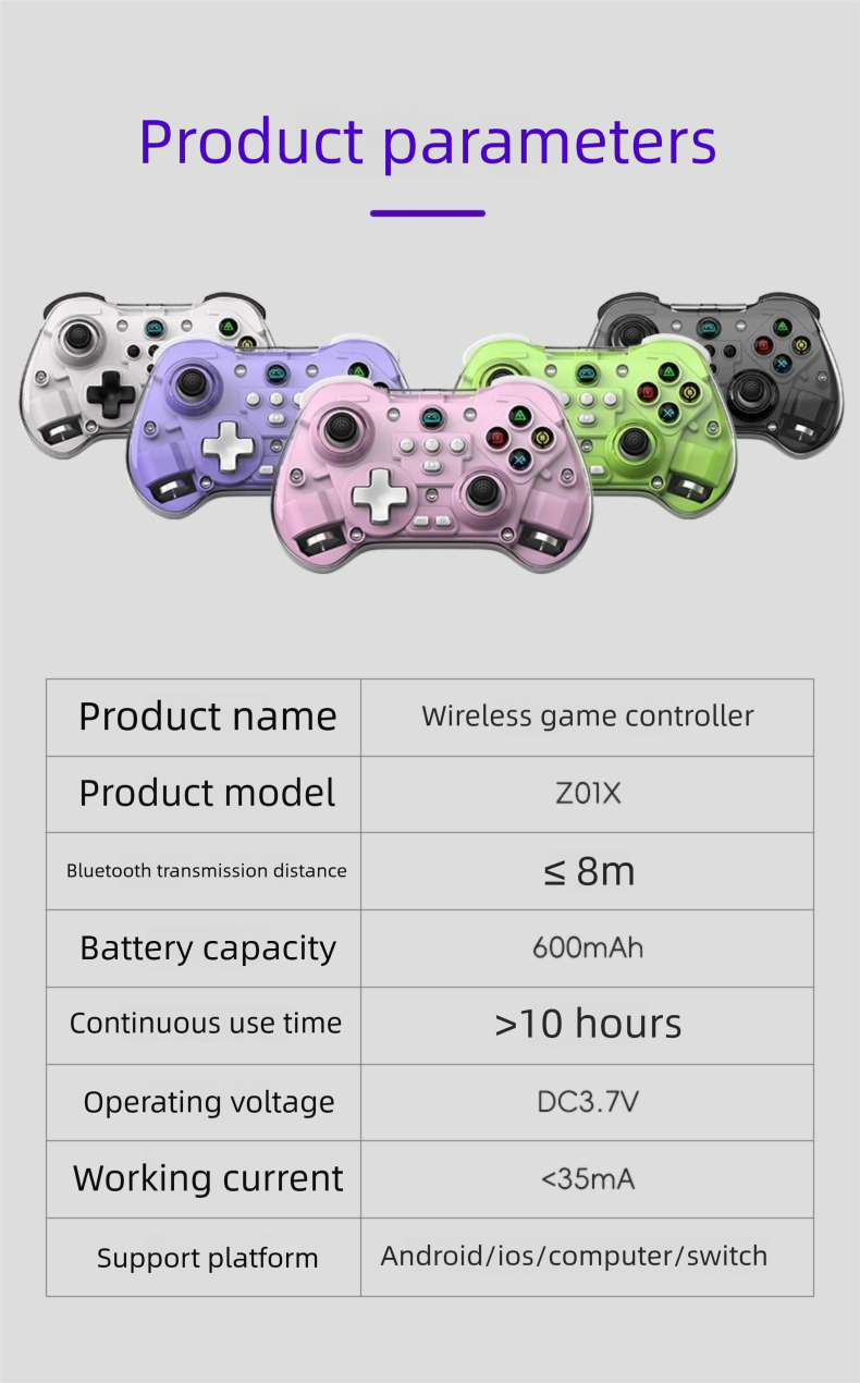 PCsteam Minecraft Game Draadloze Bluetooth Tablet Laptop Controller Schattig_voghion.com