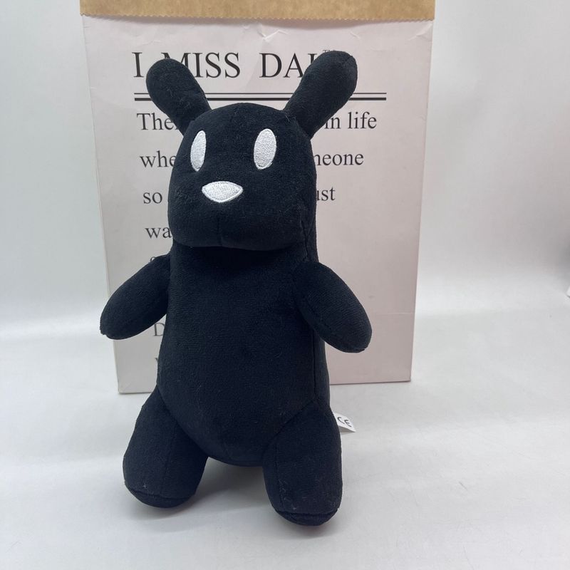 White World Slug Rain Cat Plush Toy Stuffed Animal Gift For Kids_voghion.com