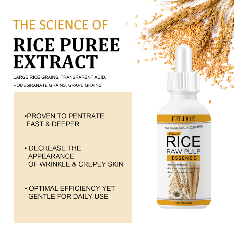 EELHOE Rice Original Milk Series för ansiktsbehandling, ögon-, hand-, kroppsrengöring, återfuktande, närande och närande_voghion.com