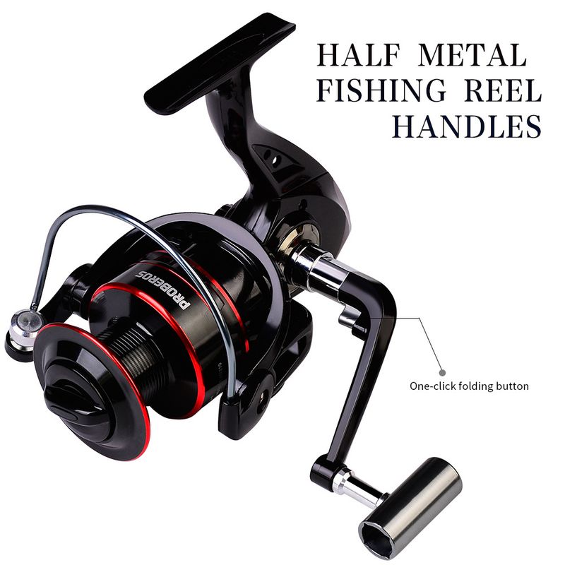 Nuovo mulinello da pesca a spinning con esche artificiali da lancio lungo in metallo da 8 kg_voghion.com