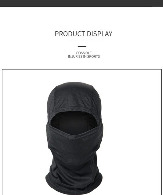 Taktisk kamouflage Balaclava helmask Krigsspel CP Militärhatt Jakt Cykel Cykling Army Multicam Bandana Nackdamask_voghion.com