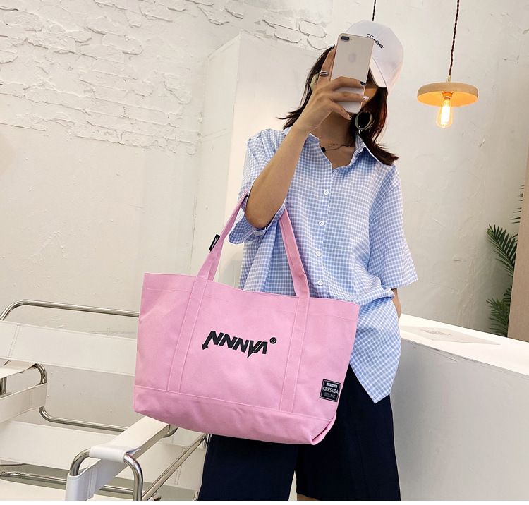 High Quality Eco Beach Cotton Bag Canvas Tote Bags With Custom Print_voghion.com