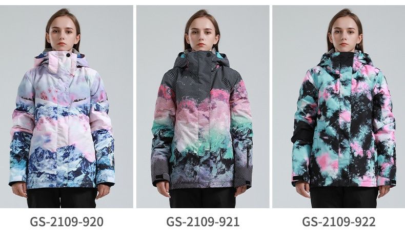 001 Nuovo sci invernale per donna, giacca da snowboard da neve calda e spessa, impermeabile e antivento, per il commercio estero_voghion.com