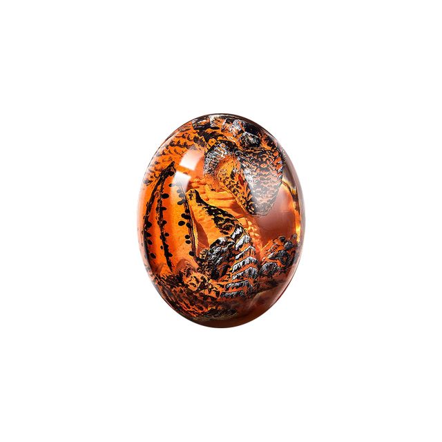 Crystal Transparent Resin Statue Dragon Egg Lava Dinosaur Egg Souvenir Resin Craft Luminous Handmade Dragon Eggs Home Decor Gift_voghion.com