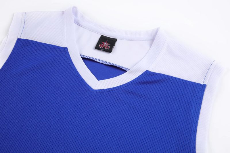 Košarkaško odijelo za muško ljetno prozračno DIY prsluk sportsko-trening odora tima s otisnutim košarkaškim dresom_voghion.com