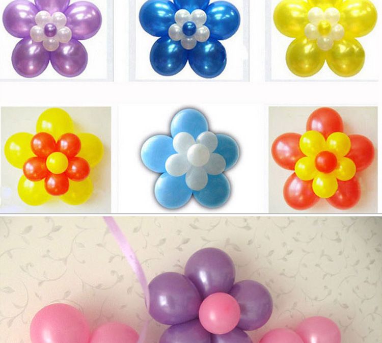 5-in-1 Wedding Balloon Clips Set, Double Layer Plum Blossom Balloon Holder For Party Decorations, Plastic Balloon Clamps For Birthday_voghion.com