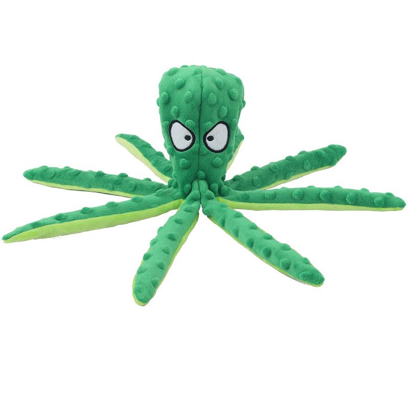 Plüschtiere, Sprachpuzzle in Form einer Oktopusschale, bissfestes interaktives Spielzeug, Kauspielzeug zur Zahnreinigung, von PawParty Store_voghion.com
