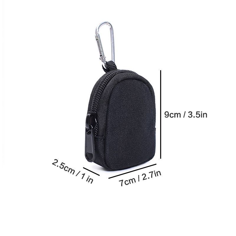 Tactical Wallet, Portable Sports Accessories, Multifunctional Storage, Mountaineering Change, Round Key Hanging Bag,_voghion.com