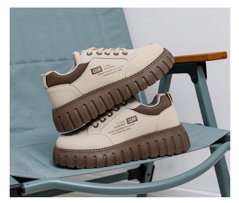 Die neueste Internet-Berühmtheit von 2024 New Student Korean Edition Instagram Trendy Vielseitige Dicke Sohle Board Frühling und Herbst Casual_voghion.com
