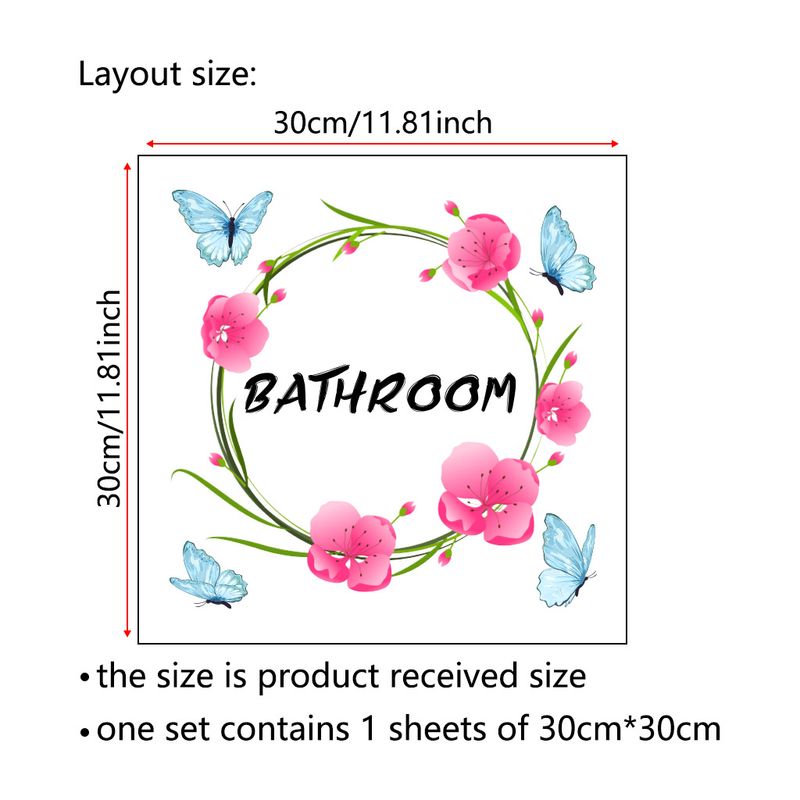 Adesivi decorativi da parete per porte in vetro in PVC con corona JS-N Series_voghion.com