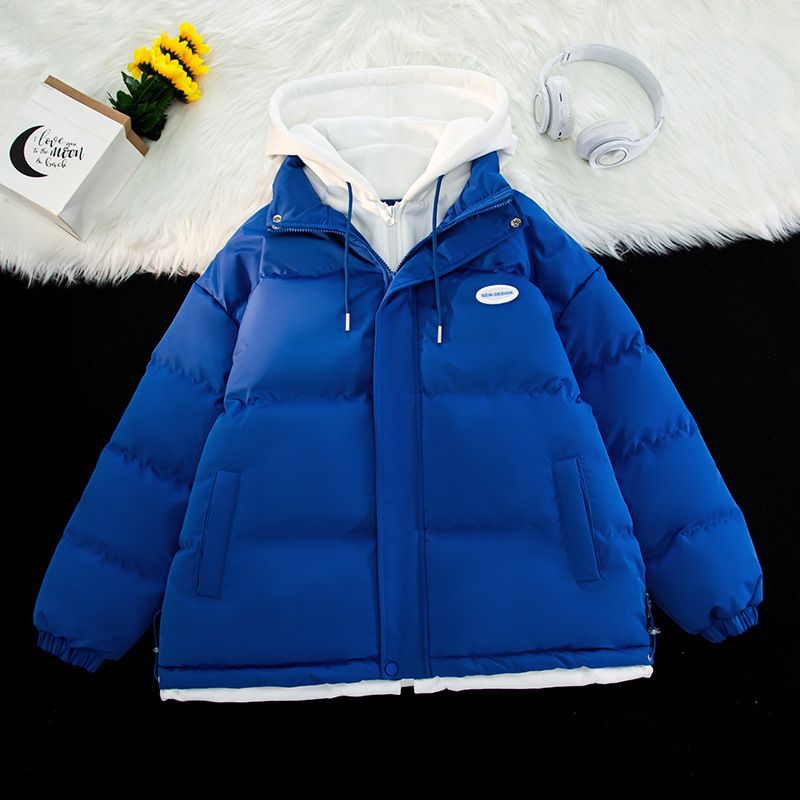 Zweiteilige Jacke für Herren, Winter, neuer, dicker, warmer Baumwollmantel mit Kapuze für Paare, lockere Passform, große Größe, trendige Marke_voghion.com