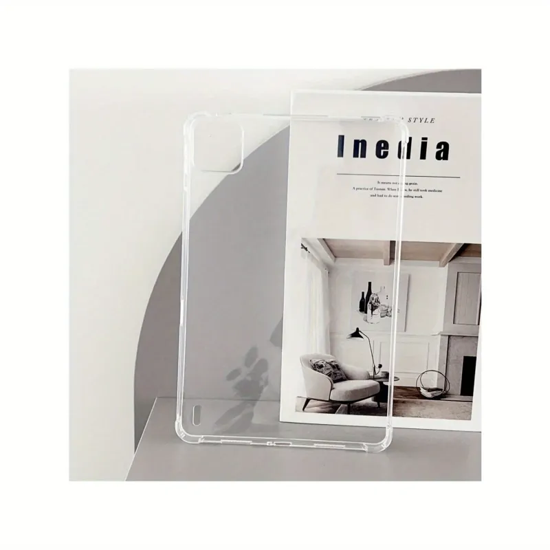 Transparent Tablet Protective Case with Anti-fall Four Corner, Compatible with Ipad and Samsung 1pcs_voghion.com