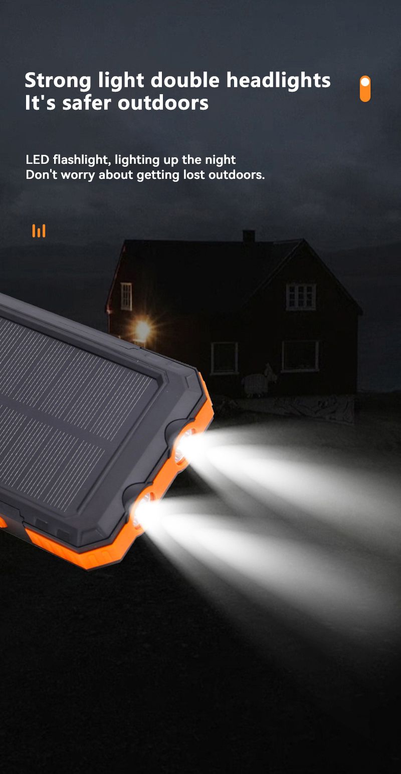 200000 MAh Solar Bank Große PD120W Kapazität Tragbares Ladegerät Schnelles Laden Für IPhone Samsung Huawei Notstrom_voghion.com