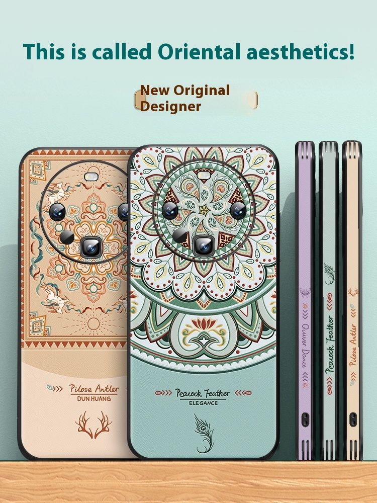 Wind applicable% Huawei mate60pro mobile phone case Meta50 sets of mata40 China-Chic mt30 advanced feeling meta series_voghion.com
