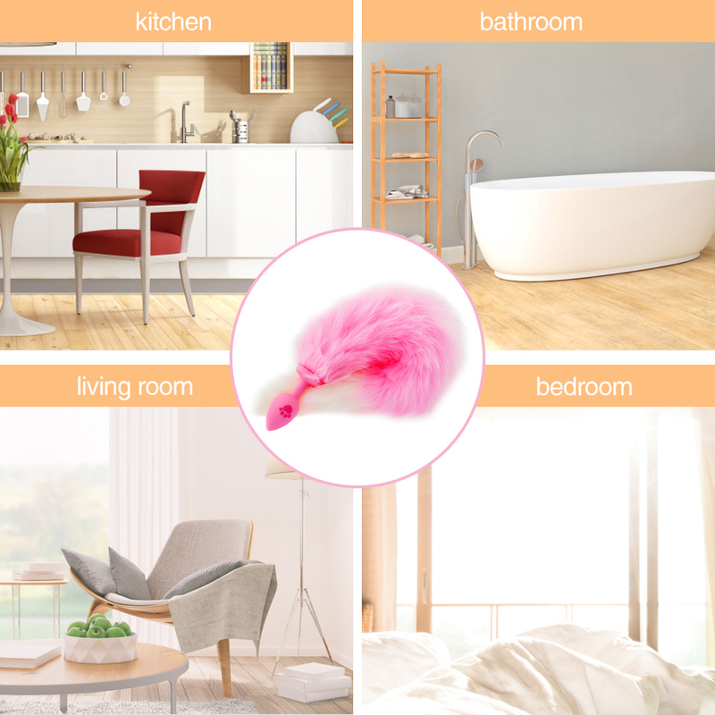 Fox Sex Toys Coda Butt Plug in metallo con kit forcina Plug anale Massaggiatore prostatico Butt Plug per coppia Cospl_voghion.com