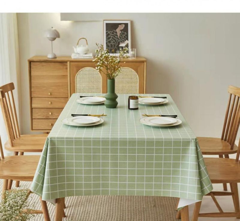 Tablecloth PVC Tablecloth Rectangular Dining Table Coffee Table Picnic Mat_voghion.com