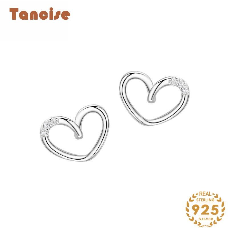 Tancise Silber Zirkon Ohrringe Tropfen Ohrringe für Frauen Hochzeit Party Geschenke_voghion.com