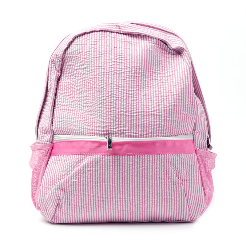 European and American seersucker backpack student schoolbag cross-border independent station Indian wind Mississippi_voghion.com