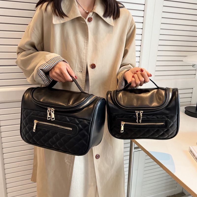 Exquisite Internet-Promi-Make-up-Tasche, neues Modell, High-End-Nische, große Kapazität, Aufbewahrung von Toilettenartikeln für die Hautpflege_voghion.com
