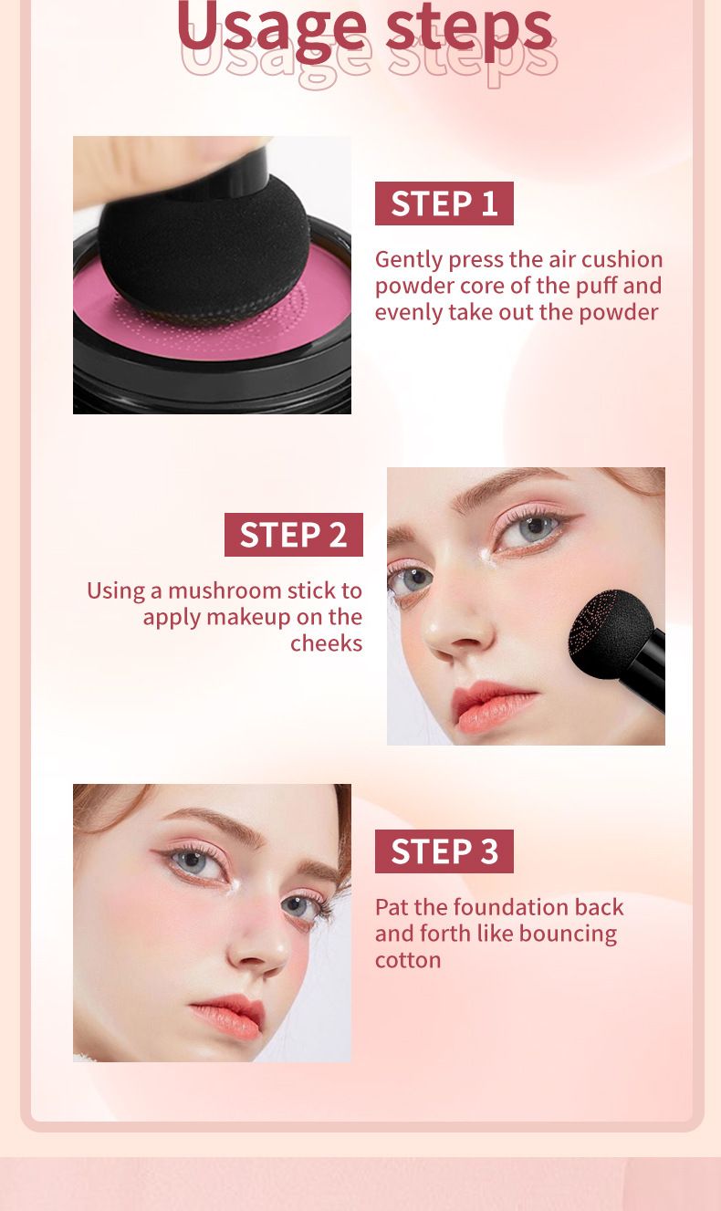 Fard Air Cushion, Fard in polvere, Fard in polvere, Fard in polvere, Fard in crema, Cipria a fungo idratante_voghion.com