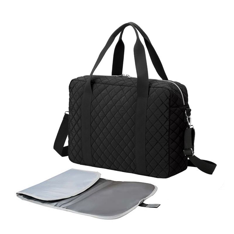 Koreanische Ins Neue Plaid Tragbare Leichte Mutter Und Baby Tasche, Reise Große Kapazität Mama Tasche MOMMY BAG_voghion.com