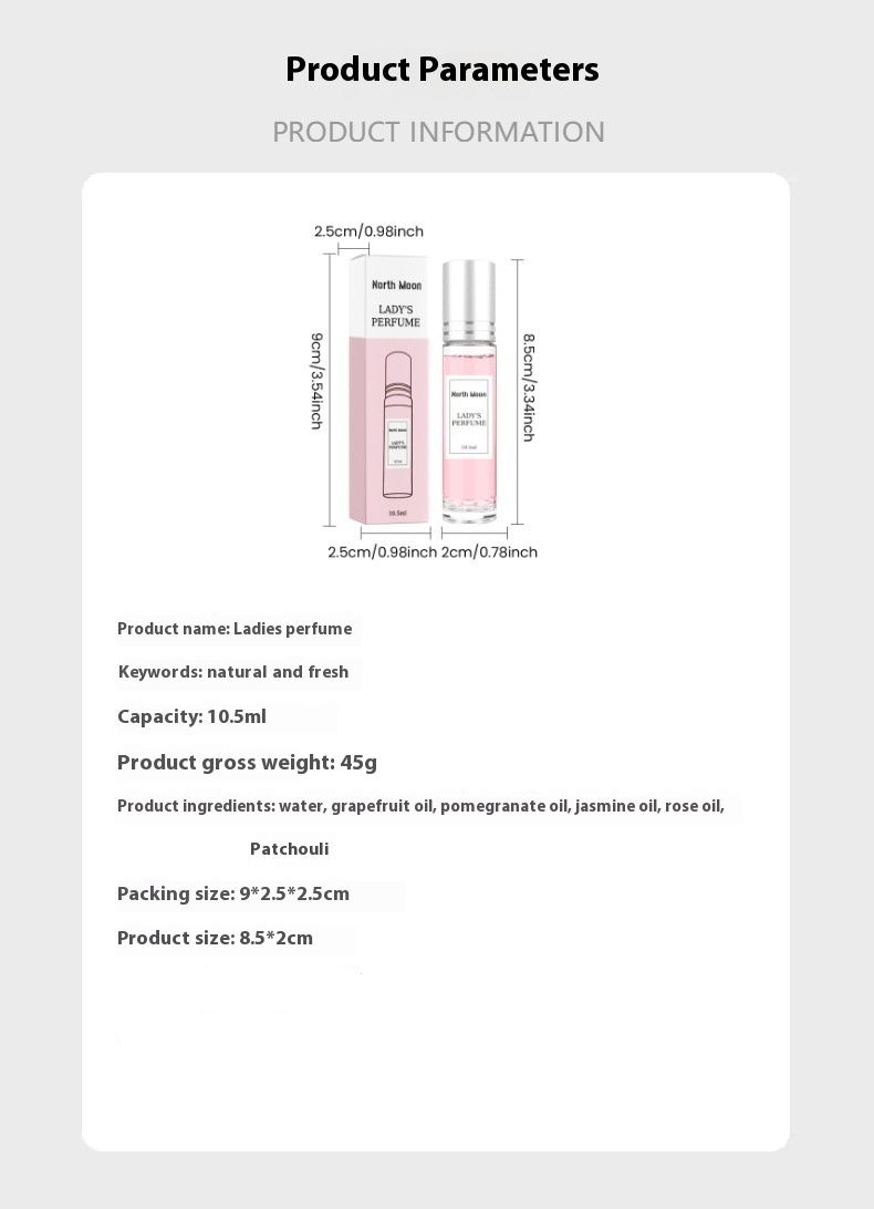 Women's Perfume Natural And Fresh With Fragrance Refreshing And Lasting Ladies' Niche Perfume_voghion.com